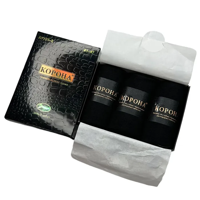 Комплект шкарпеток (3 пари) "Corona Man Box"