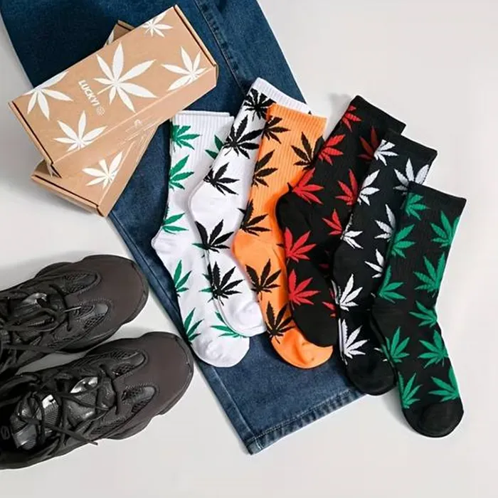 Комплект шкарпеток (5 пар) "Lufer Street Leaf 5X"