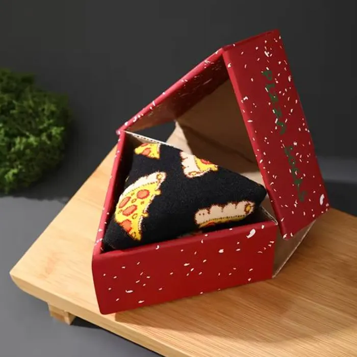 Шкарпетки "Lufer Pizza Slice Box"