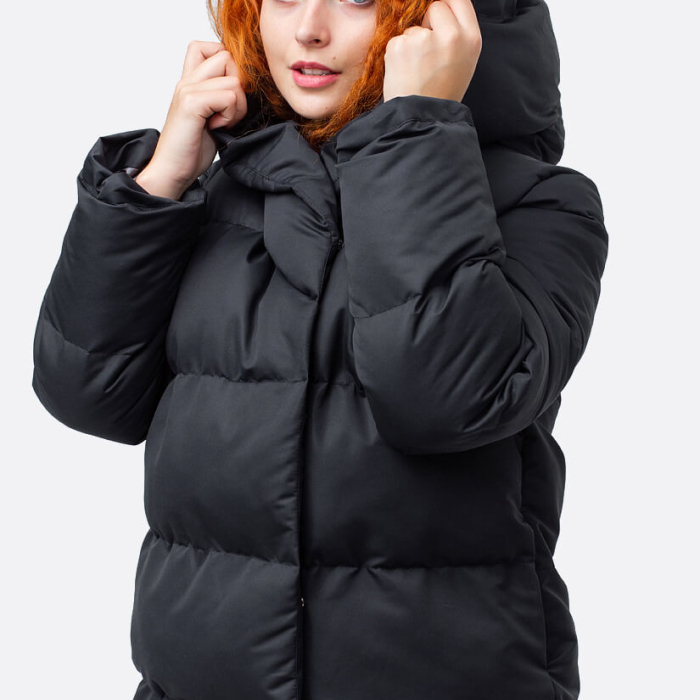 Пуховик-ковдра "Mango Black"