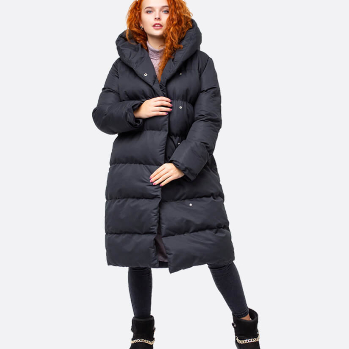 Пуховик-ковдра "Mango Black"