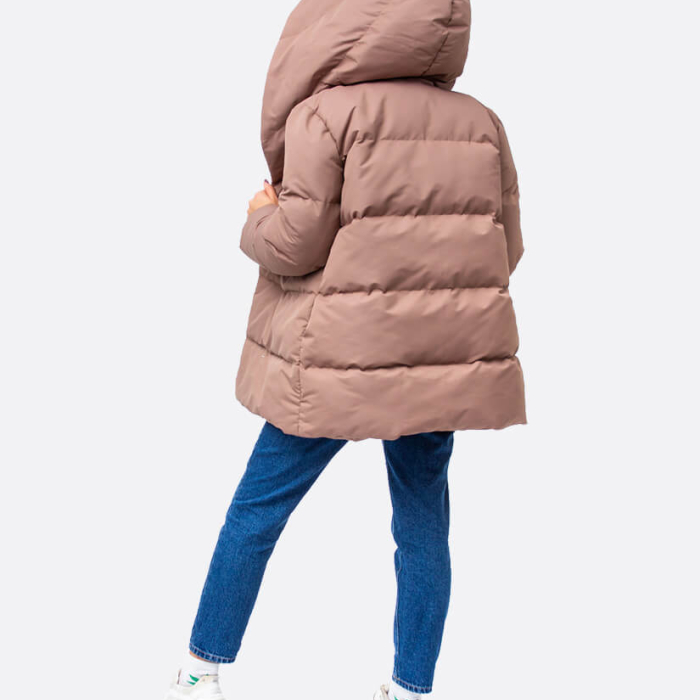 Пуховик-ковдра "Mango Beige"