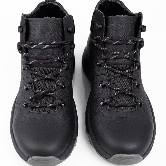 Черевики "North-Tech Hamar Black Leather"