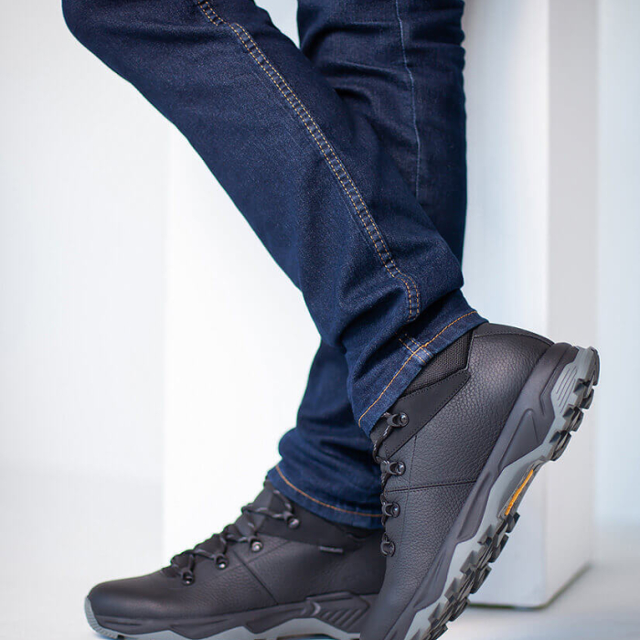 Черевики "North-Tech Hamar Black Leather"