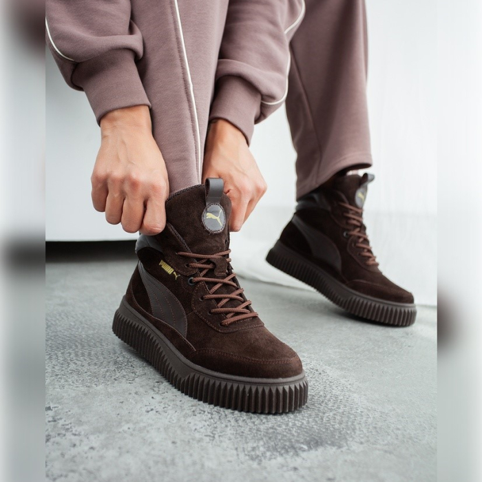 Черевики "Vilo Winter Suede Chocolate"