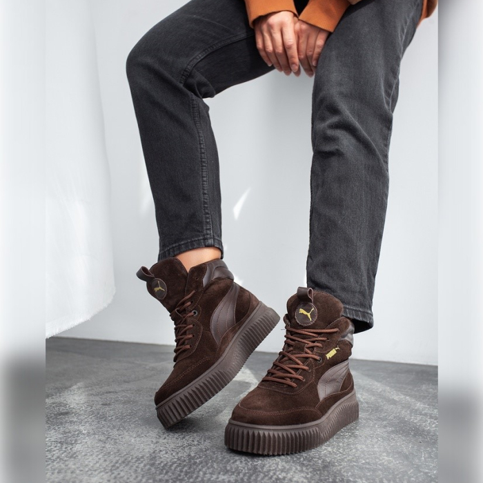 Черевики "Vilo Winter Suede Chocolate"