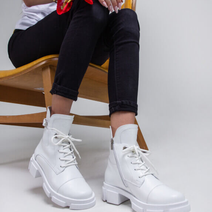 Черевики "Keduki Bikers White"