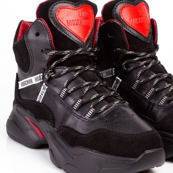 Черевики "Love Moschino Winter Black"