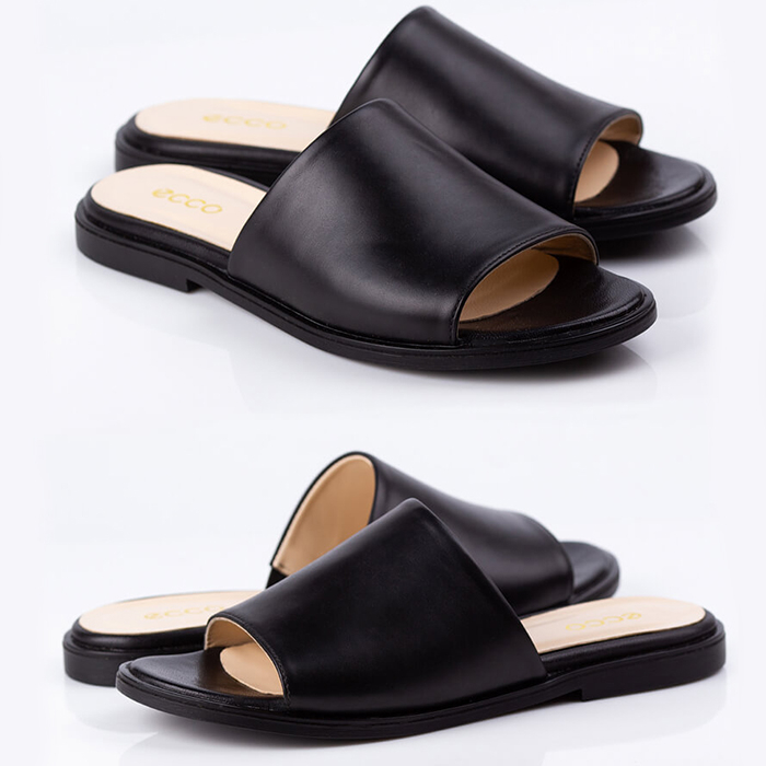 Капці "Vilo Flat Black"