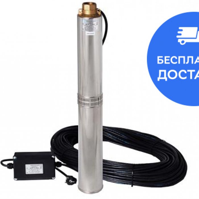 Насос погружной Водолей БЦПЭ 0,32-120У 1,2m3/h-3m3/h